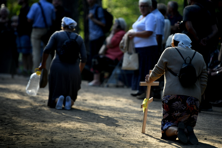 Pielgrzymka prawosławna na Grabarkę. Fot. PAP/Michał Zieliński