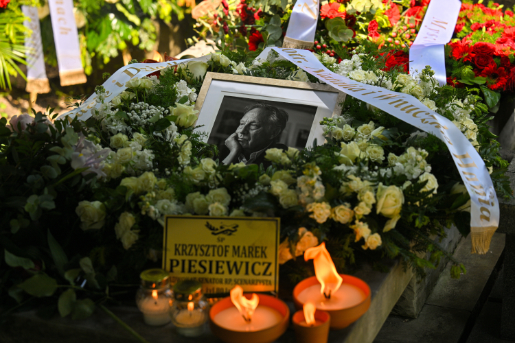 Warszawa, 20.05.2026 r. Uroczystości pogrzebowe Krzysztofa Piesiewicza na Starych Powązkach w Warszawie. Fot. PAP/Przemysław Piątkowski