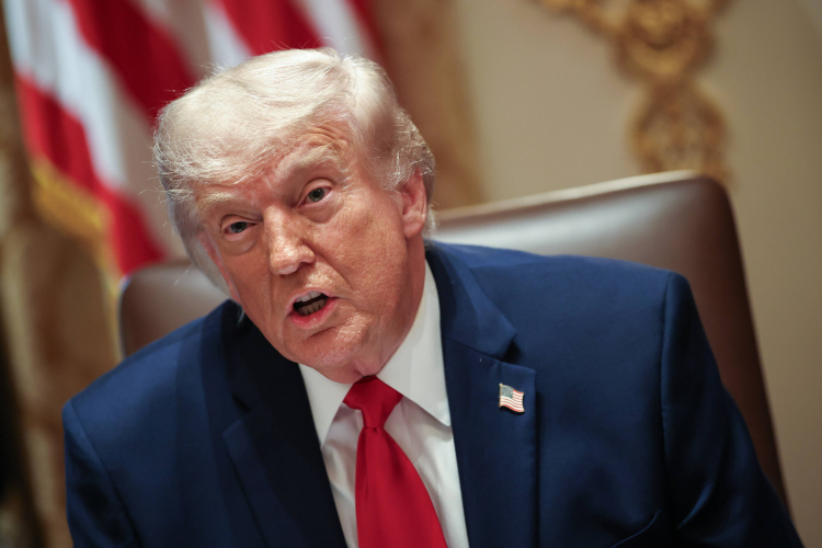 Donald Trump. Fot. EPA/SAMUEL CORUM / POOL Dostawca: PAP/EPA