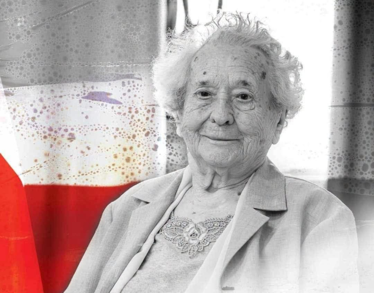 Irena Paśnik „Irka”, „Miła”, sanitariuszka i łączniczka w pułku „Baszta” w czasie Powstania Warszawskiego. Fot. facebook