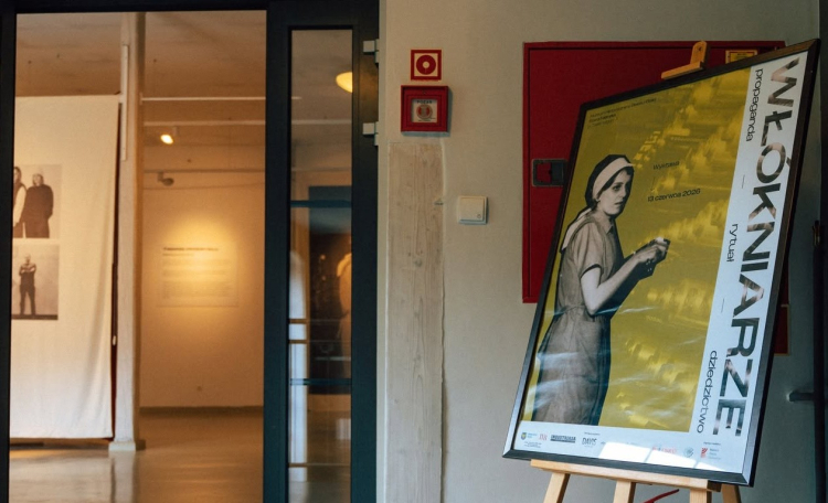 Wystawa „Włókniarze - propaganda, rytuał, dziedzictwo” w Starej Fabryce, oddziale bielskiego Muzeum Historycznego. Fot. Muzeum Historyczne w Bielsku-Białej