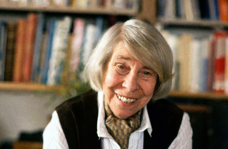 Helsinki, Finlandia, 19.03.1988 r. Tove Jansson. Fot. EPA PHOTO LEHTIKUVA FILES/HANS PAUL/hh PAP/EPA