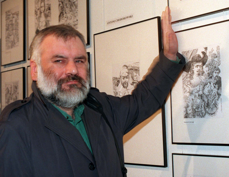 Antoni Chodorowski, zdjęcie archiwalne ze stycznia 1998 roku. Fot. PAP/ Andrzej Rybczyński