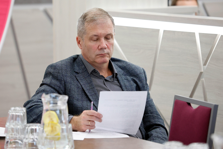 Prof. Ołeksandr Zajcew z Ukraińskiego Uniwersytetu Katolickiego we Lwowie. Fot. PAP/Waldemar Deska 