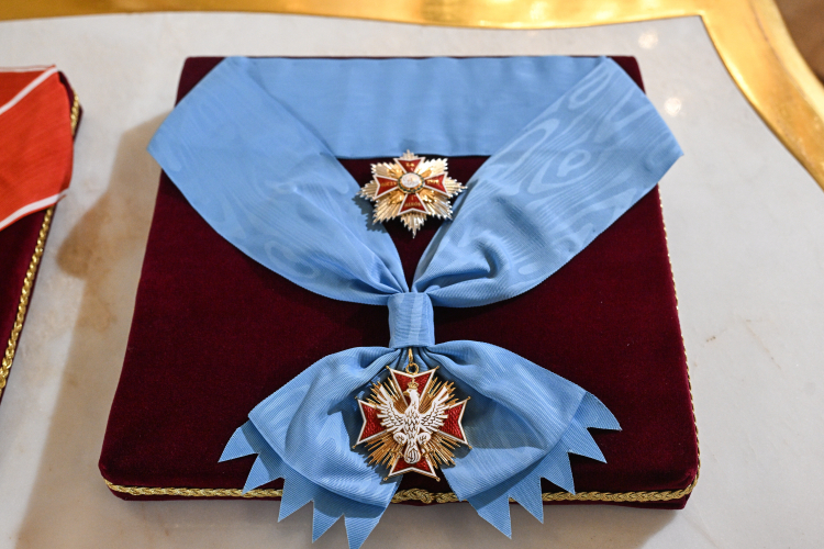 Order Orła Białego. Fot. PAP/Radek Pietruszka 