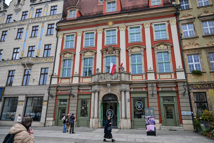 Zakład Narodowy im. Ossolińskich we Wrocławiu. Fot. PAP/Maciej Kulczyński 