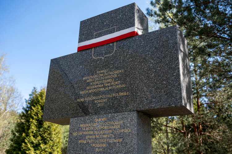 Polski cmentarz w Ostrówkach na Wołyniu. Fot. PAP/Wladyslav Musiienko