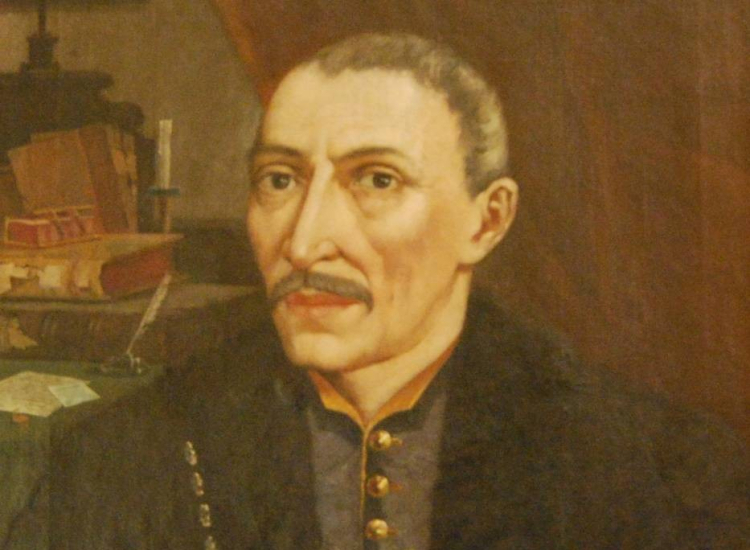 Portret Andrzeja Komonieckiego autorstwa Karola Wawrosza./Źródło: Wikipedia