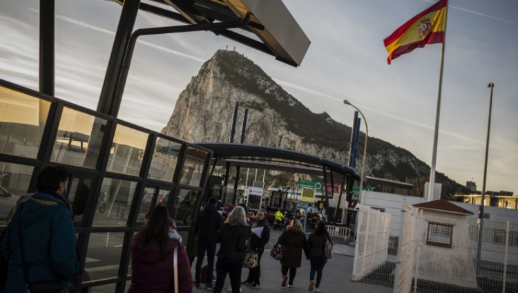 Przejęcie miedzy Hiszpanią a Gibraltarem. Fot. instagram