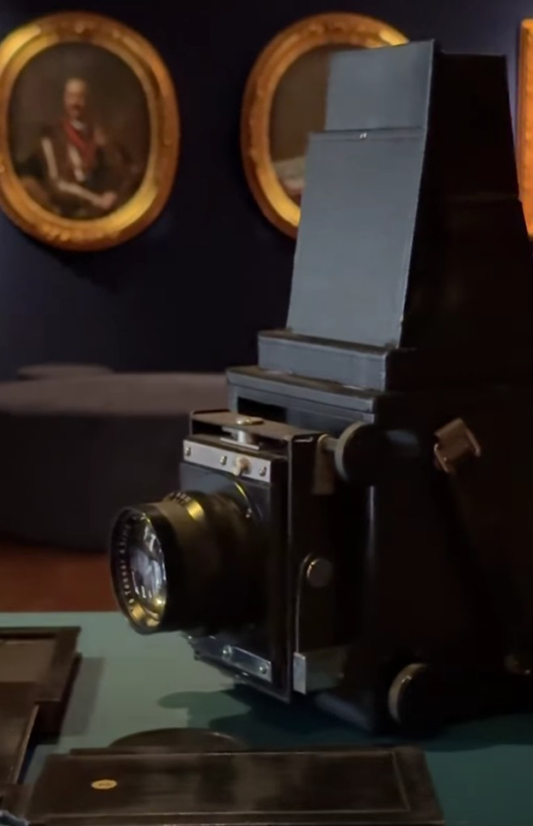 Aparat fotograficzny Wiktora Wołkowa zabytkiem miesiąca w Muzeum Podlaskim w Białymstoku. Fot. Muzeum Podlaskie w Białymstoku