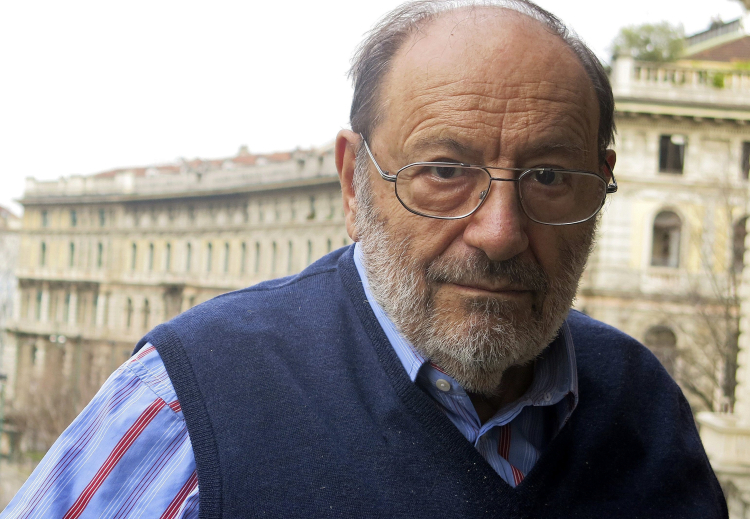 Umberto Eco. Fot Carmen Siguenza PAP/EPA