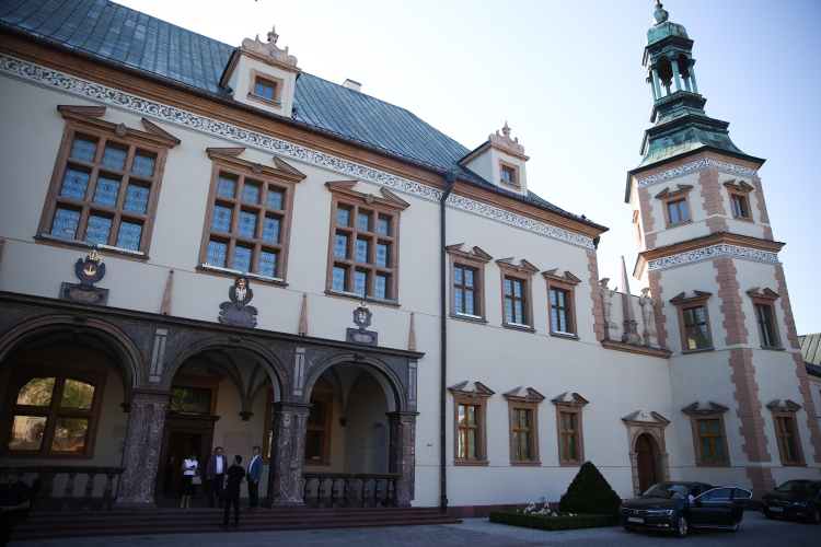 Pałac Biskupów Krakowskich w Kielcach. Fot. PAP/Łukasz Gągulski