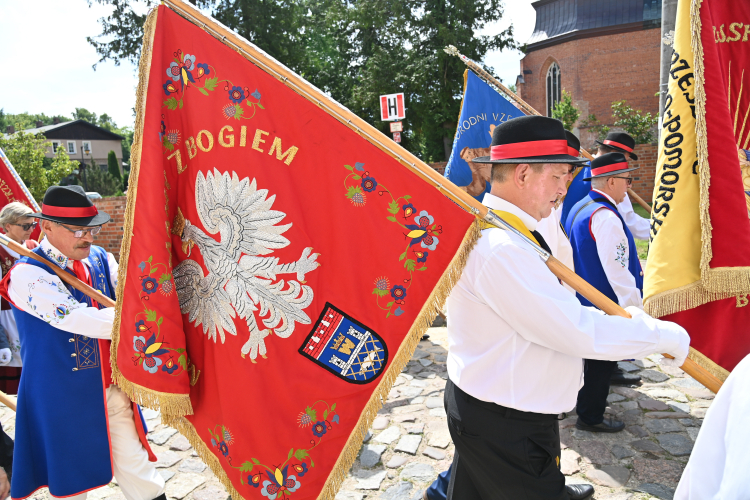 Kartuzy, 8.07.2023 r. XXIV Światowy Zjazd Kaszubów, Kartuzach. Fot. PAP/Andrzej Jackowski