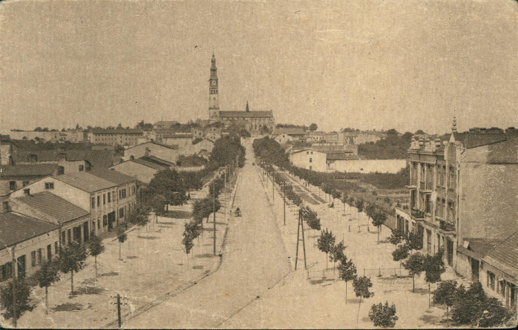 Częstochowa, widok ogólny /polona.pl