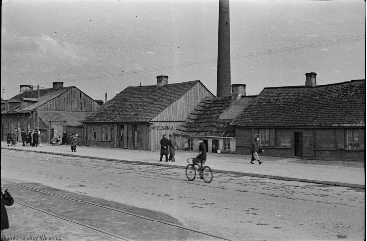 Ul. Wolska w Warszawie. Fot. Aleksander Minorski/ Źródło: Muzeum Warszawy 