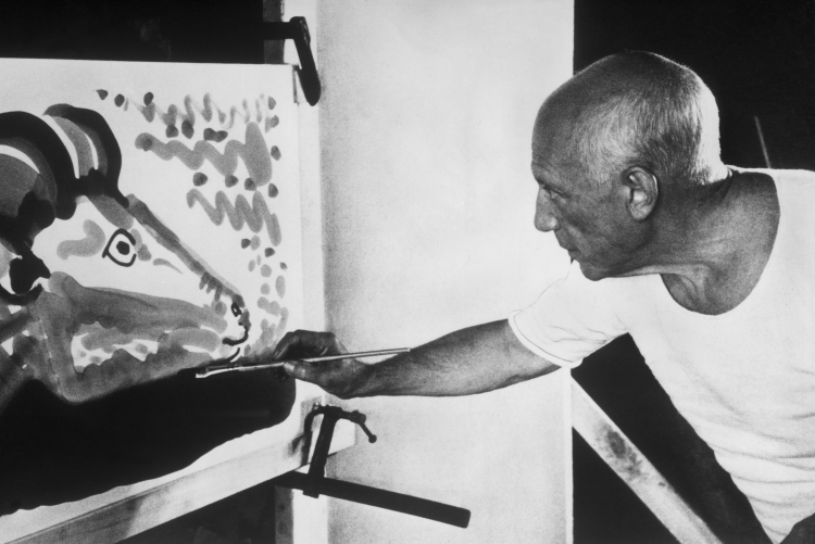 Pablo Picasso. Fot Archiwum PAP