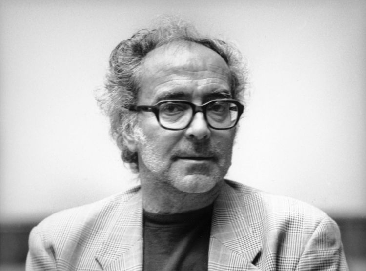 Jean-Luc Godard Fot. PAP/EPA/Jann Jenatsch