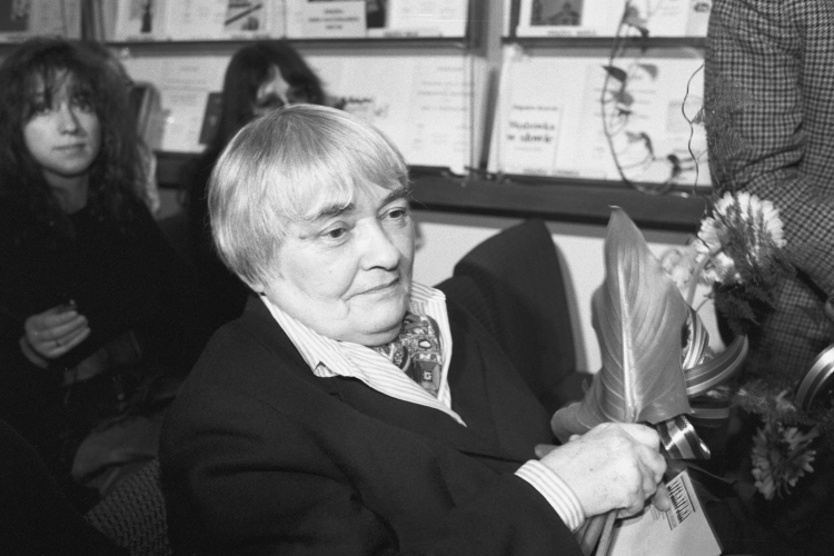Prof. Maria Janion (1991). Fot. Andrzej Rybczyński (PAP)