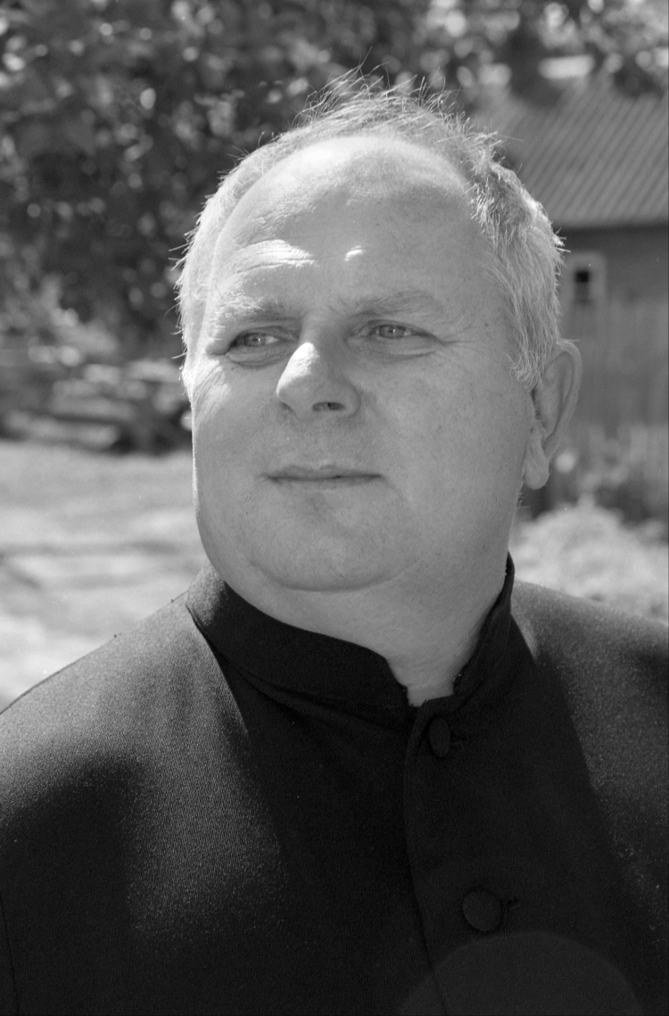 Andrzej Beya-Zaborski (1951-2026). Plan zdjęciowy filmu "Wesele" w reżyserii Wojciecha Smarzowskiego. Fot. PAP/Afa Pixx/Krzysztof Wellman