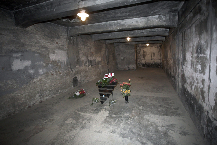 Komora gazowa w Krematorium I w obozie koncentracyjnym Auschwitz. Fot. PAP/Jerzy Ochoński
