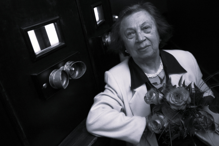 Danuta Szlajmer (1927-2026). Fot. PAP/Grzegorz Jakubowski