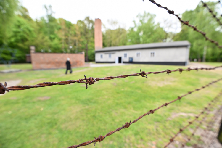 Sztutowo, 9.05.2025. Muzeum Stutthof - był nazistowski obóz koncentracyjny w Sztutowie. Fot. PAP/Andrzej Jackowski