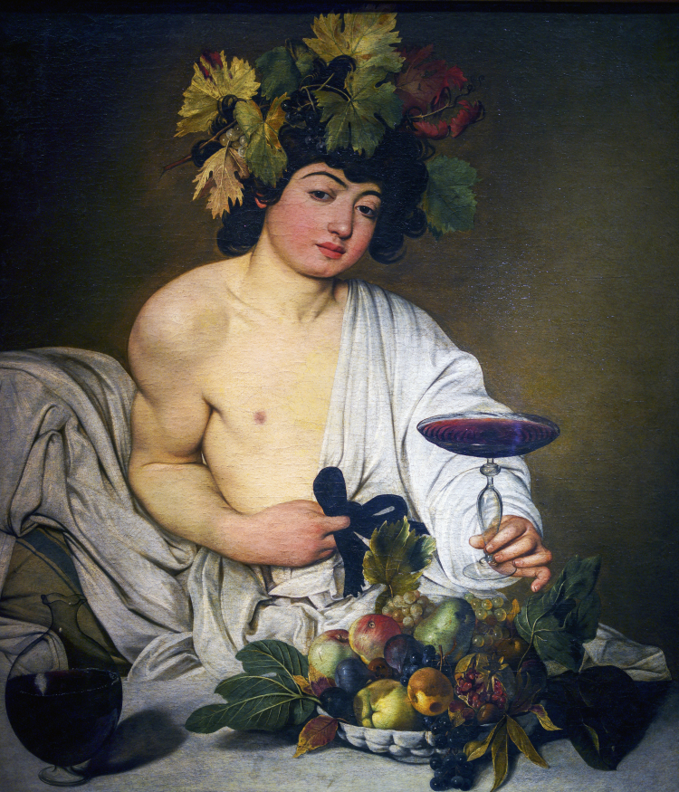 „Bachus” Caravaggia /Źródło: en.wikipedia 