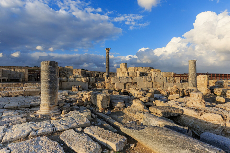 Agora w Kourion. Fot. A.Savin via Wikimedia Commons