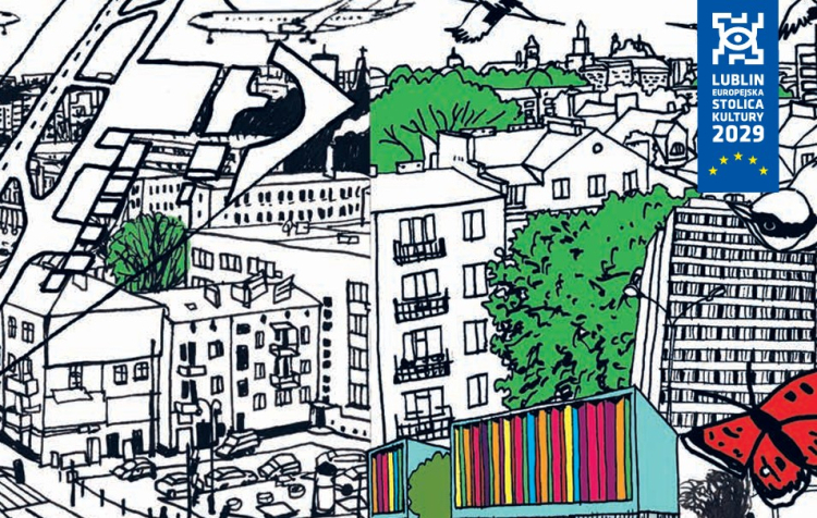 Afisz Lublin Europejska Stolica Kultury 2029  fot. lublin2029.pl