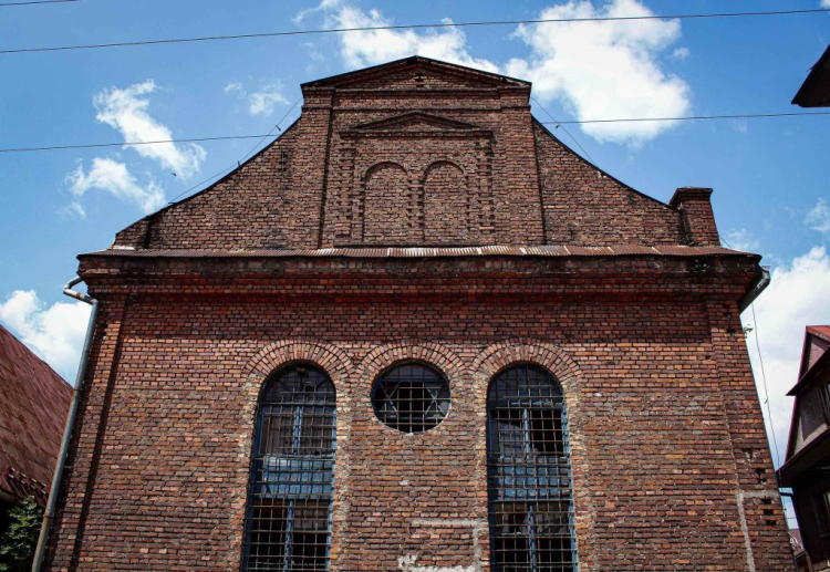 Zabytkowa synagoga w Czarnym Dunajcu. Fot. jewishczarnydunajec.pl