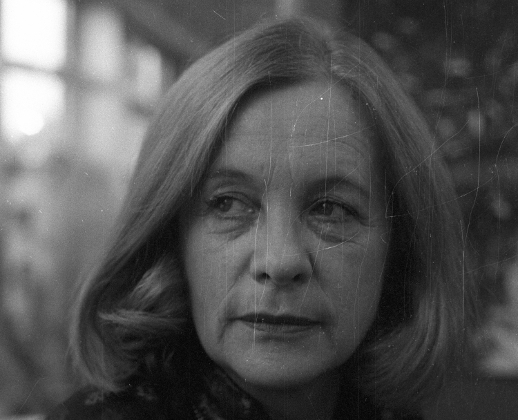 Aktorka Magda Teresa Wójcik, Gdynia 18 września 1987 r. XII Festiwal Polskich Filmów Fabularnych. Fot. PAP/Janusz Uklejewski