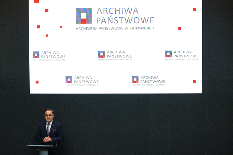 Katowice, 10.06.2026. Naczelny Dyrektor Archiwów Państwowych Paweł Pietrzyk na otwarciu nowej siedziby Archiwum Państwowego w Katowicach. Fot. PAP/Jarek Praszkiewicz