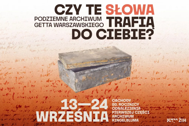 Uroczystości z okazji 80. rocznicy odnalezienia pierwszej części Archiwum Ringelbluma
