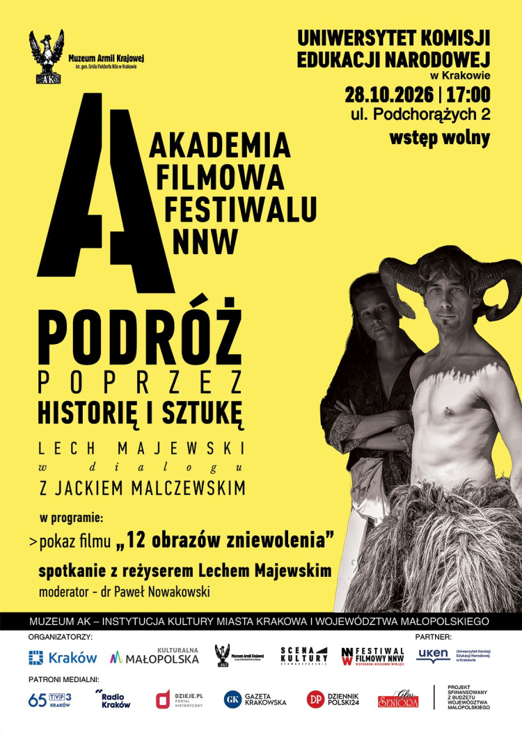 Afisz Akademii Filmowej Festiwalu NNW. Fot. Akademia