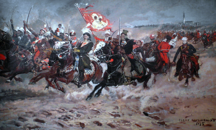 Kazimierz Pułaski pod Częstochową, Józef Chełmoński/domena publiczna