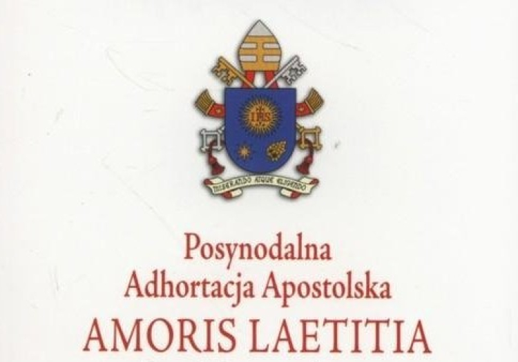 Okładka adhortacji papieża Franciszka „Amoris laetitia”. Fot. wikipedia