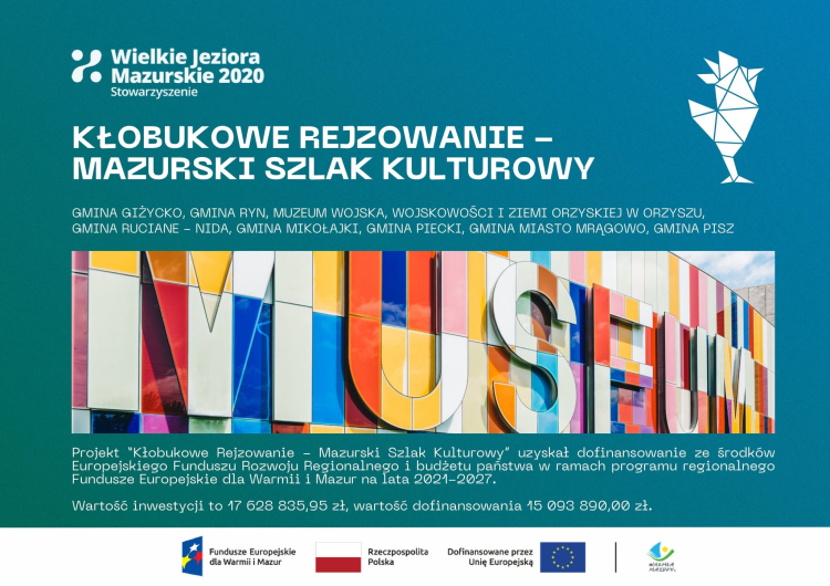 Mazurski Szlak Kulturowy Kłobukowe Rejzowanie. Fot. Stowarzyszenia Wielkie Jeziora Mazurskie 2020