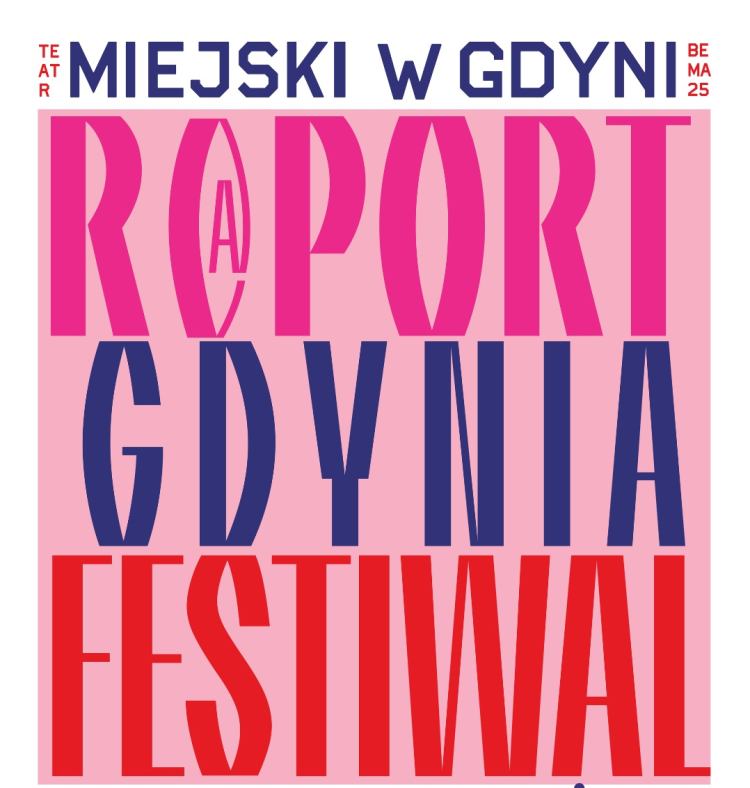 Afisz festiwalu R@Port. Fot. e-teatr.pl