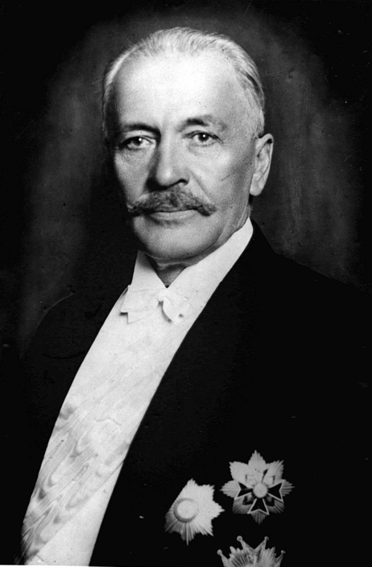 Ignacy Mościcki , polski polityk i chemik. Prezydent Rzeczypospolitej Polskiej w latach 1926–1939. Fot. PAP/CAF-reprodukcja