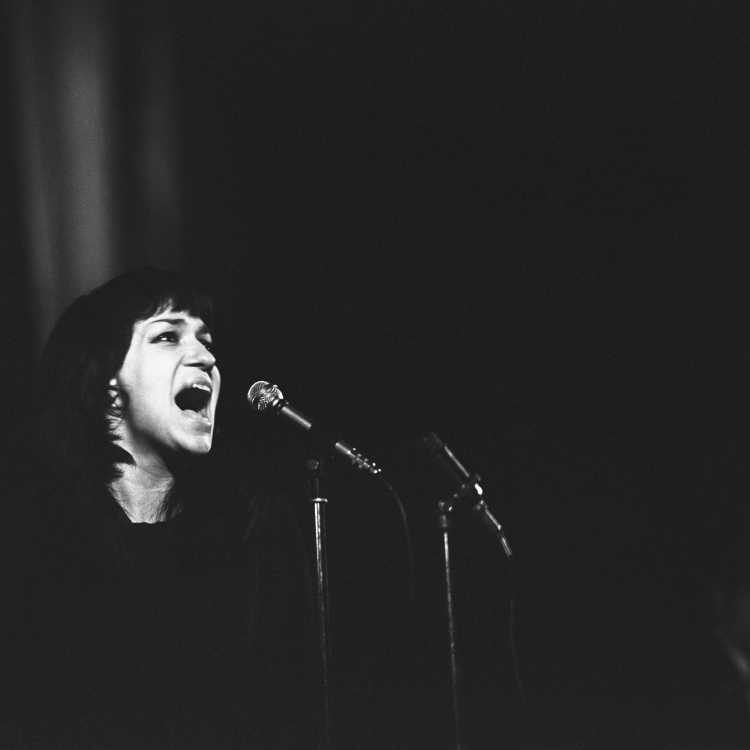 Ewa Demarczyk. Rok 1971. Fot. PAP/Jan Morek
