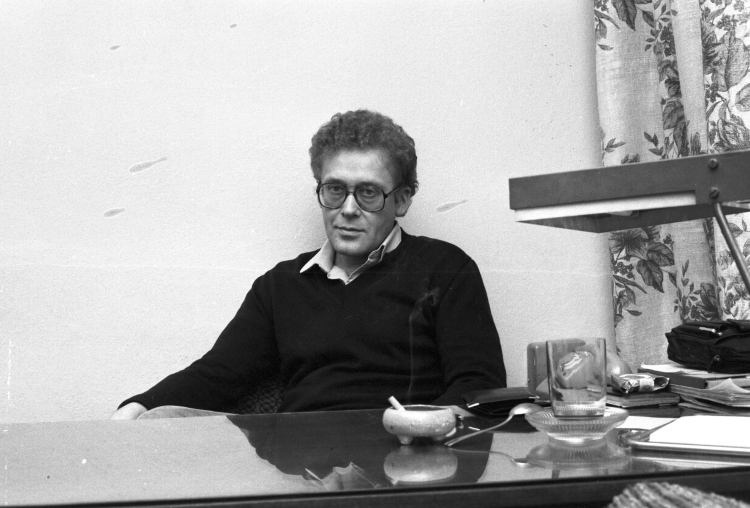  Dziennikarz radiowy Wiktor Legowicz. Fot. PAP/Maciej Belina Brzozowski