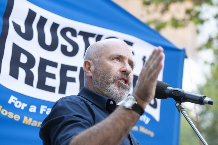 Richard Flanagan. Fot. PAP/EPA/Ellen Smith