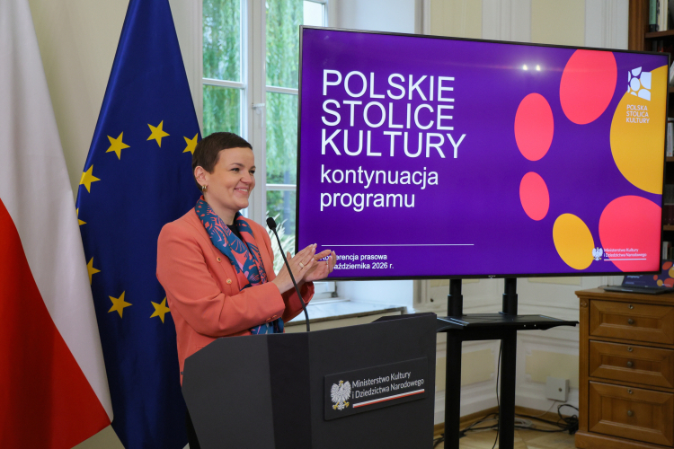 Minister kultury i dziedzictwa narodowego Marta Cienkowska. Fot. PAP/Paweł Supernak