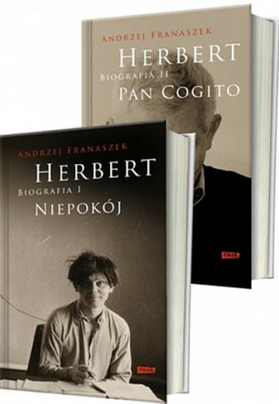 „Herbert. Biografia”, T. I – „Niepokój”, T.II – „Pan Cogito”