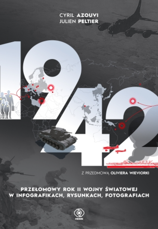 Cyryl Azouvi, Julien Peltier, 1942, Dom Wydawniczy Rebis Poznań 2024, fot. materiały prasowe
